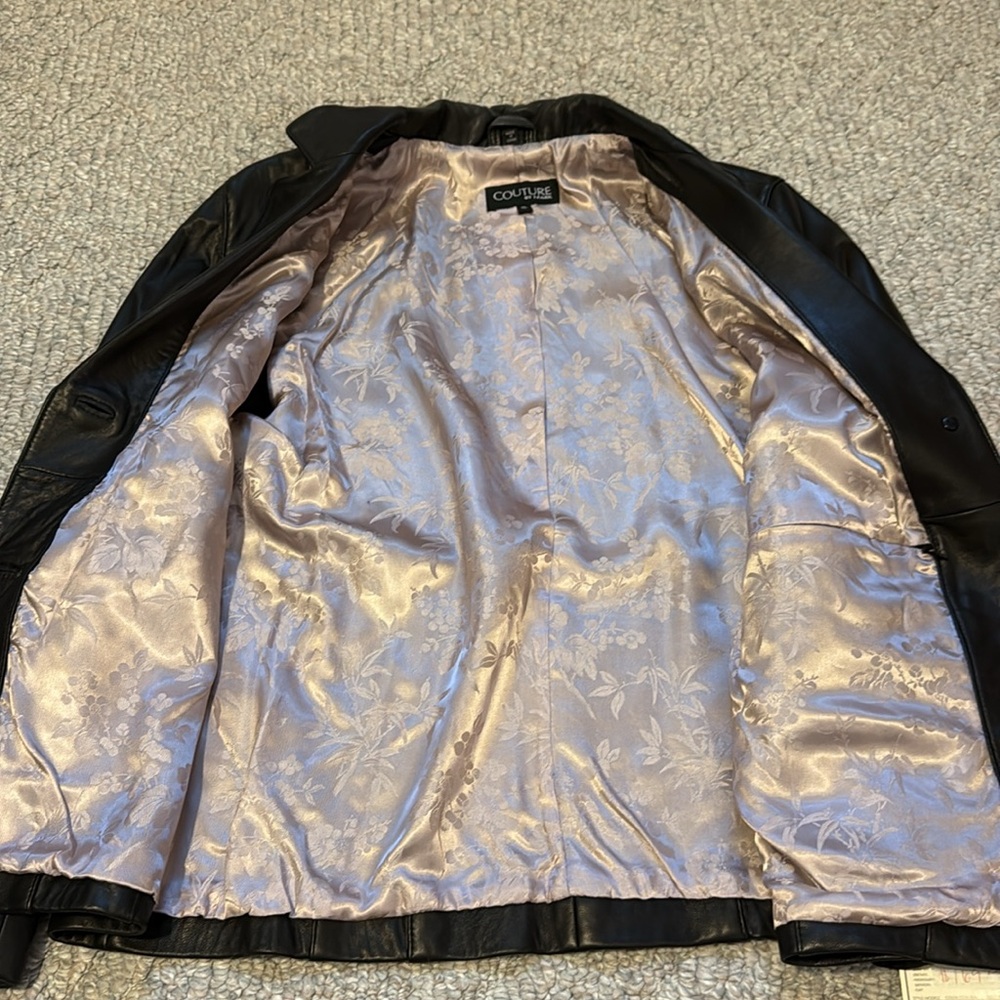 Women’s genuine lamb leather jacket - Picture 2 of 10